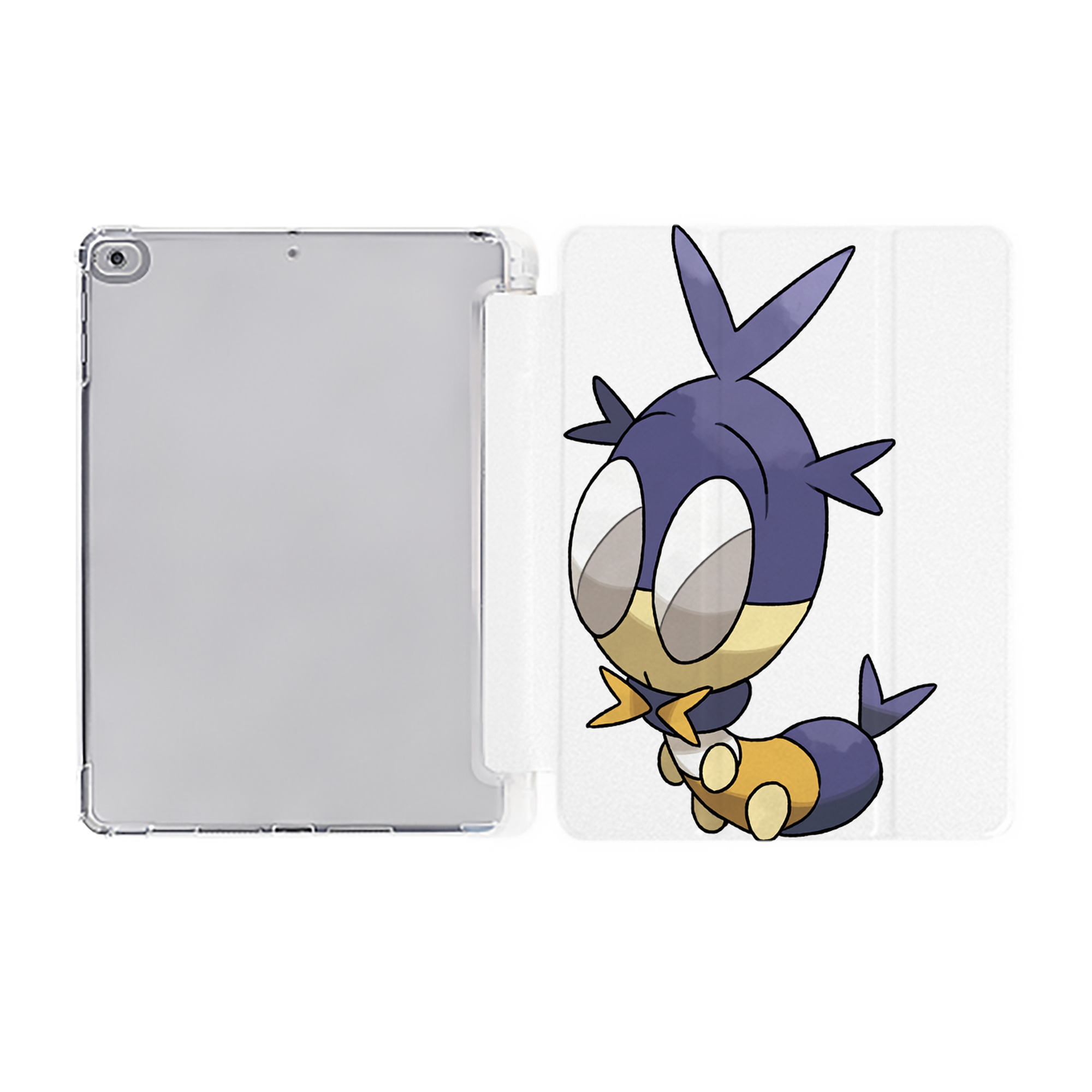 （画像用） ポケットモンスター Pokémon IPad ケース ペン収納付き 三つ折りスタンド PUレザー×シリコン 対応機種9.5/10.5/10.9インチ
